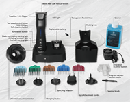 Aeolus MC-989KIT EXCALIBUR II – Professionel Klippemaskine til Hund – Komplet Grooming Kit